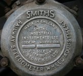 Smith's Railway Speedometer Wheel 
Adjustment Code LRB7 Wheel dia 81in-40in