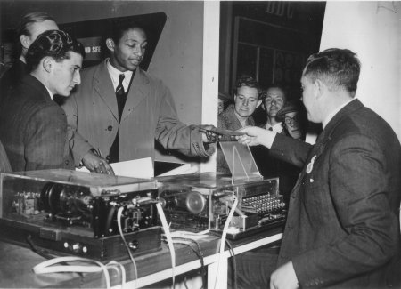 1951, Cable & Wireless exhibit, 
Festival of Britain, London, South Bank